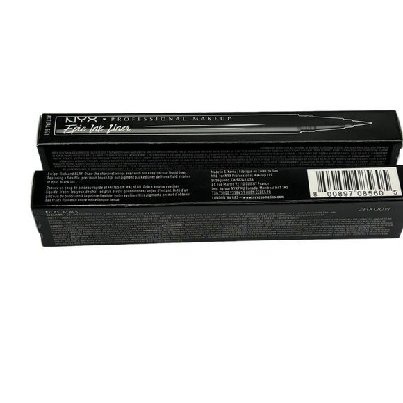 Two (2) NYC Black Waterproof Ink Eye Liners New in the Boxes - Picture 4 of 5